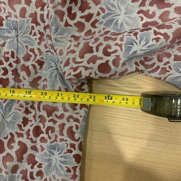 Men's Tommy Bahama Size Large Long Sleeve Casual Button Down Shirt Floral Print - Picture 5 of 6